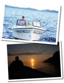 Skipper Jim's Boat Tours, Sunset